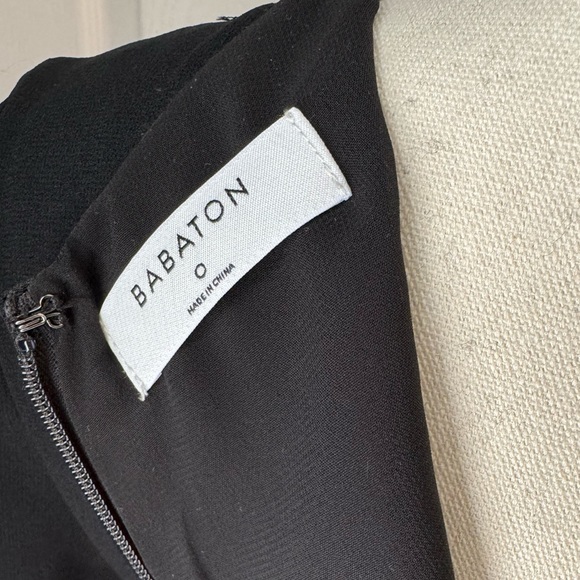 Aritzia Babaton Dress Size 0 Black - Picture 4 of 5